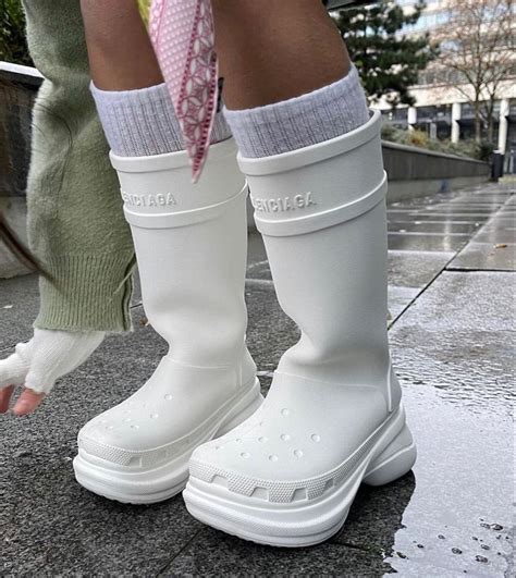 balenciaga croc boots rep